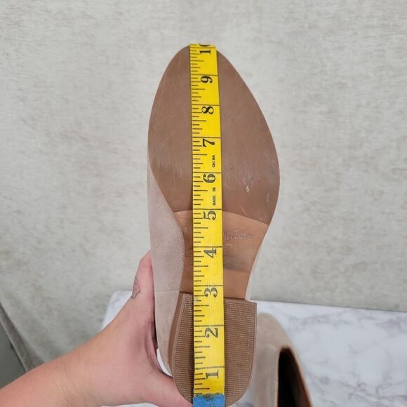 Seychelles Leather Floodplain Sand Suede Leather Ankle Booties Women's Size 8 - Picture 15 of 16